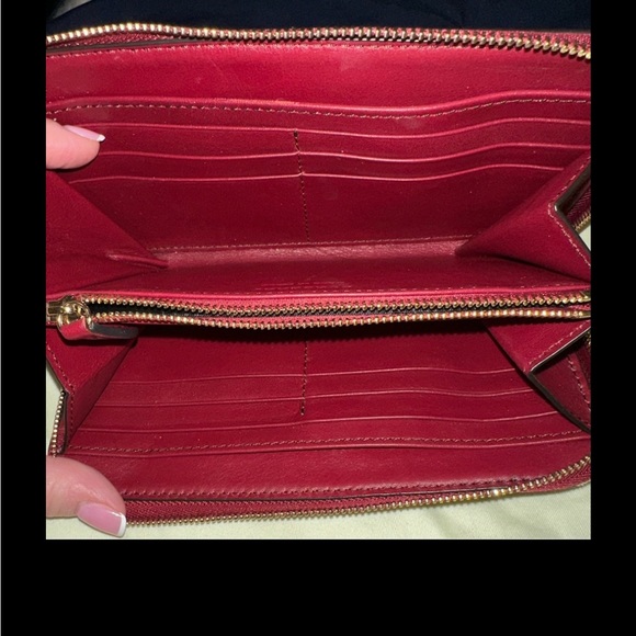 Red BurBerry Wallet (reposh) - Picture 3 of 4